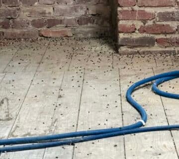 Traitement mouches Envermeu dans un grenier traitement professionnel