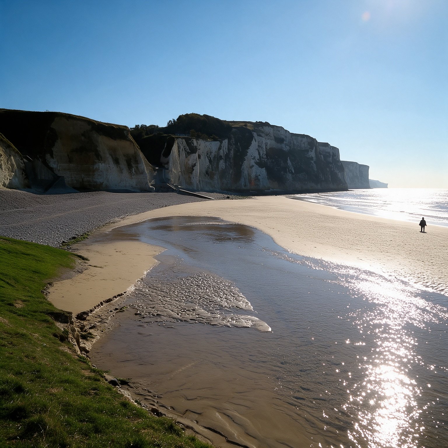 Plage de petit caux